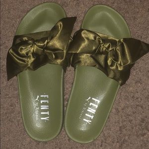 Puma slides by Rihanna